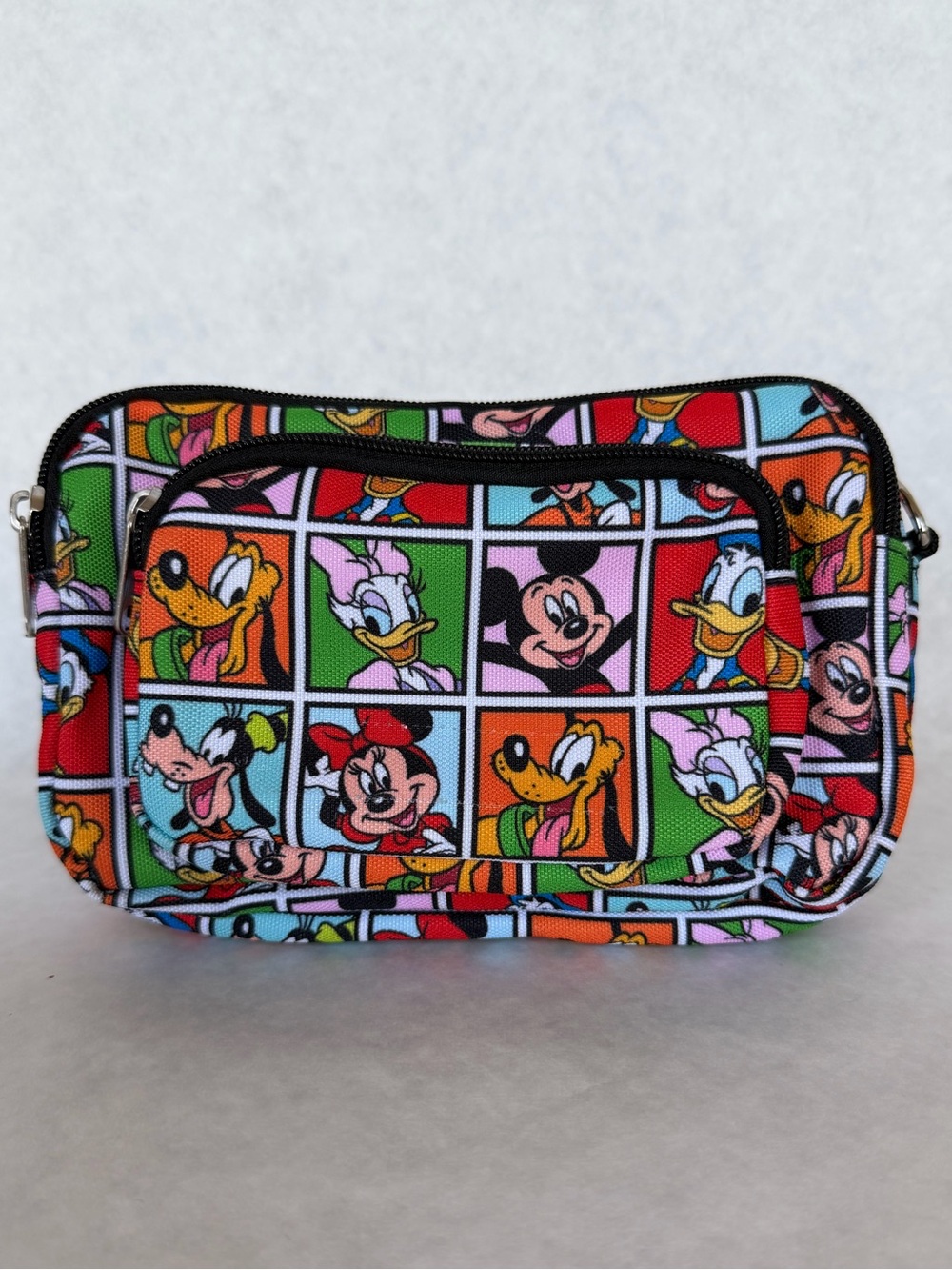 Disney Mickey Minnie Donald Goofy Pluto Crossbody Bag